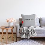 Özel Tasarım Dardayım Dijital Baskılı Modern Raşel Kadife Yastık Kırlent Kılıfı Realhomes