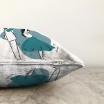 Özel Tasarım Dans Eden Çift Motifli Dijital Baskılı Dekoratif Raşel Kadife Yastık Kırlent Kılıfı Realhomes