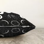 - Sonil-K9354-Gorsel-2 - Realhomes  Özel Tasarım Siyah Zemin Ay Desenli Dijital Baskılı Modern Raşel Kadife Yastık Kırlent Kılıfı Realhomes