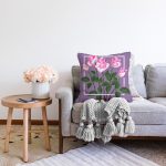 - Sonil-K9357-Gorsel-1 - Realhomes  Özel Tasarım Gül Tasarımlı Dijital Baskılı Modern Raşel Kadife Yastık Kırlent Kılıfı Realhomes