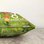 Özel Tasarım 8 March Gül Tasarımlı Dijital Baskılı Modern Raşel Kadife Yastık Kırlent Kılıfı Realhomes