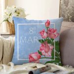 - Sonil-K9359-1-Gorsel - Realhomes  Özel Tasarım 8 Mart Gül Tasarımlı Dijital Baskılı Modern Raşel Kadife Yastık Kırlent Kılıfı Realhomes