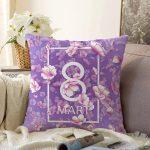 - Sonil-K9361-1-Gorsel - Realhomes  Özel Tasarım 8 Mart Gül Tasarımlı Dijital Baskılı Modern Raşel Kadife Yastık Kırlent Kılıfı Realhomes