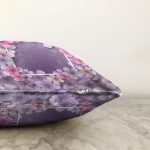 Özel Tasarım Gül Tasarımlı Dijital Baskılı Modern Raşel Kadife Yastık Kırlent Kılıfı Realhomes