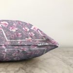 Özel Tasarım Gül Tasarımlı Dijital Baskılı Modern Raşel Kadife Yastık Kırlent Kılıfı Realhomes