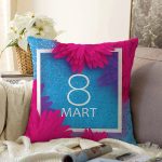 - Sonil-K9365-1-Gorsel - Realhomes  Özel Tasarım 8 Mart Gül Tasarımlı Dijital Baskılı Modern Raşel Kadife Yastık Kırlent Kılıfı Realhomes