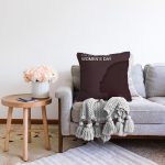 International Women's Day Tasarımlı Dijital Baskılı Modern Raşel Kadife Yastık Kırlent Kılıfı Realhomes