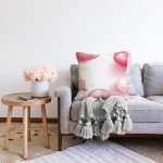 - Sonil-K9376-Gorsel-1 - Realhomes Özel Tasarım Balon Desenli Dijital Baskılı Modern Raşel Kadife Yastık Kırlent Kılıfı Realhomes