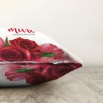 - Sonil-K9380-1-Gorsel-2 - Realhomes  Özel Tasarım 8 Mart Gül Desenli Dijital Baskılı Modern Raşel Kadife Yastık Kırlent Kılıfı Realhomes