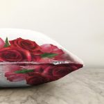 - Sonil-K9380-Gorsel-2 - Realhomes  Özel Tasarım Gül Desenli Dijital Baskılı Modern Raşel Kadife Yastık Kırlent Kılıfı Realhomes