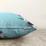 - Sonil-K9383-Gorsel-2 - Realhomes Özel Tasarım Çiçek Desenli Dijital Baskılı Modern Raşel Kadife Yastık Kırlent Kılıfı Realhomes