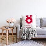 Özel Tasarım 8 Mart Kadınlar Günü Dijital Baskılı Modern Raşel Kadife Yastık Kırlent Kılıfı Realhomes