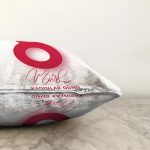 Özel Tasarım 8 Mart Kadınlar Günü Dijital Baskılı Modern Raşel Kadife Yastık Kırlent Kılıfı Realhomes