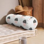 - RealHomes Özel Tasarımlı Dijital Baskılı İç Dolgulu Fermuarlı Silindir Yastık - Realhomes Krem Kumlama Zemin Kaktüs Tasarımlı Dijital Baskılı Modern İç Dolgulu Süet Silindir Yastık Kırlent - Bel Yastığı Realhomes