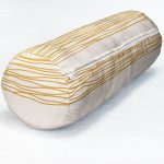 - RealHomes Özel Tasarımlı Dijital Baskılı İç Dolgulu Fermuarlı Silindir Yastık - Realhomes  Çizgili Minimalist Tasarımlı Dijital Baskılı Dekoratif İç Dolgulu - Fermuarlı Süet Silindir Daire Yastık Kırlent Realhomes