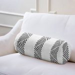 - RealHomes Özel Tasarımlı Dijital Baskılı İç Dolgulu Fermuarlı Silindir Yastık - Realhomes  İskandinav Desenli Etnik Tasarımlı Dijital Baskılı Dekoratif İç Dolgulu Süet Silindir Yastık Kırlent - Bel Yastığı Realhomes