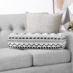 İskandinav Desenli Etnik Tasarımlı Dijital Baskılı Modern İç Dolgulu Fermuarlı Çok Amaçlı Silindir Yastık Kırlent Realhomes