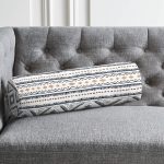 - RealHomes Özel Tasarımlı Dijital Baskılı İç Dolgulu Fermuarlı Silindir Yastık - Realhomes  İskandinav Desenli Etnik Tasarımlı Dijital Baskılı Modern İç Dolgulu Süet Silindir Yastık Kırlent - Bel Yastığı Realhomes