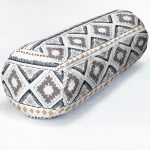 - RealHomes Özel Tasarımlı Dijital Baskılı İç Dolgulu Fermuarlı Silindir Yastık - Realhomes  İskandinav Desenli Etnik Tasarımlı Dijital Baskılı Modern İç Dolgulu Süet Silindir Yastık Kırlent - Bel Yastığı Realhomes