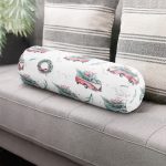 - RealHomes Özel Tasarımlı Dijital Baskılı İç Dolgulu Fermuarlı Silindir Yastık - Realhomes  Christmas Temalı Araba Tasarımlı Dijital Baskılı Dekoratif İç Dolgulu - Fermuarlı Süet Berjer Silindir Yastık Kırlent Realhomes