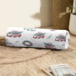 - RealHomes Özel Tasarımlı Dijital Baskılı İç Dolgulu Fermuarlı Silindir Yastık - Realhomes  Christmas Temalı Araba Tasarımlı Dijital Baskılı Dekoratif İç Dolgulu - Fermuarlı Süet Berjer Silindir Yastık Kırlent Realhomes