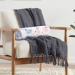 - RealHomes Özel Tasarımlı Dijital Baskılı İç Dolgulu Fermuarlı Silindir Yastık - Realhomes Renkli Kelebek Motifli Dijital Baskılı Modern İç Dolgulu - Fermuarlı Süet Silindir Daire Yastık Kırlent Realhomes