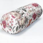 - RealHomes Özel Tasarımlı Dijital Baskılı İç Dolgulu Fermuarlı Silindir Yastık - Realhomes  Papatya & Gül Tasarımlı Dijital Baskılı Dekoratif İç Dolgulu - Fermuarlı Süet Silindir Daire Yastık Kırlent Realhomes