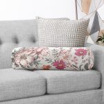 - RealHomes Özel Tasarımlı Dijital Baskılı İç Dolgulu Fermuarlı Silindir Yastık - Realhomes  Papatya & Gül Tasarımlı Dijital Baskılı Modern İç Dolgulu - Fermuarlı Süet Silindir Daire Yastık Kırlent Realhomes