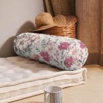 - RealHomes Özel Tasarımlı Dijital Baskılı İç Dolgulu Fermuarlı Silindir Yastık - Realhomes  Papatya & Gül Tasarımlı Dijital Baskılı Modern İç Dolgulu - Fermuarlı Süet Silindir Daire Yastık Kırlent Realhomes