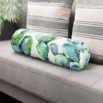 - RealHomes Özel Tasarımlı Dijital Baskılı İç Dolgulu Fermuarlı Silindir Yastık - Realhomes Kaktüs Özel Tasarımlı Dijital Baskılı Dekoratif İç Dolgulu - Fermuarlı Süet Silindir Yuvarlak Yastık Kırlent Realhomes