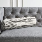 - RealHomes Özel Tasarımlı Dijital Baskılı İç Dolgulu Fermuarlı Silindir Yastık - Realhomes Modern Kareler Dijital Baskılı Dekoratif İç Dolgulu Süet Silindir Yastık Kırlent - Bel Yastığı Realhomes