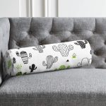 - RealHomes Özel Tasarımlı Dijital Baskılı İç Dolgulu Fermuarlı Silindir Yastık - Realhomes Realhomes Kaktüs Desenli Özel Tasarım Modern İç Dolgulu Fermuarlı Çok Amaçlı Silindir Yastık Kırlent Realhomes