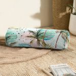 - RealHomes Özel Tasarımlı Dijital Baskılı İç Dolgulu Fermuarlı Silindir Yastık - Realhomes Realhomes Palmiye Çizim İç Dolgulu Fermuarlı Çok Amaçlı Silindir Yastık Kırlent Realhomes