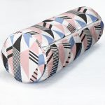 - RealHomes Özel Tasarımlı Dijital Baskılı İç Dolgulu Fermuarlı Silindir Yastık - Realhomes Modern Geometrik Desenli Dijital Baskılı İç Dolgulu - Fermuarlı Süet Silindir Yuvarlak Yastık Kırlent Realhomes