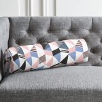 - RealHomes Özel Tasarımlı Dijital Baskılı İç Dolgulu Fermuarlı Silindir Yastık - Realhomes Modern Geometrik Desenli Dijital Baskılı İç Dolgulu - Fermuarlı Süet Silindir Yuvarlak Yastık Kırlent Realhomes