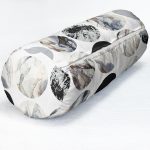 - RealHomes Özel Tasarımlı Dijital Baskılı İç Dolgulu Fermuarlı Silindir Yastık - Realhomes Yuvarlak Desenli Modern Dijital Baskılı Dekoratif İç Dolgulu - Fermuarlı Süet Silindir Yuvarlak Yastık Kırlent Realhomes