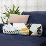 - RealHomes Özel Tasarımlı Dijital Baskılı İç Dolgulu Fermuarlı Silindir Yastık - Realhomes Realhomes Modern Geometrik Şekiller Dijital Baskılı İç Dolgulu Fermuarlı Çok Amaçlı Silindir Yastık Kırlent Realhomes