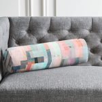 - RealHomes Özel Tasarımlı Dijital Baskılı İç Dolgulu Fermuarlı Silindir Yastık - Realhomes Renkli Boyama Dijital Baskılı Modern İç Dolgulu Fermuarlı Çok Amaçlı Silindir Yastık Kırlent Realhomes