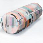 - RealHomes Özel Tasarımlı Dijital Baskılı İç Dolgulu Fermuarlı Silindir Yastık - Realhomes Renkli Boyama Dijital Baskılı Modern İç Dolgulu Fermuarlı Çok Amaçlı Silindir Yastık Kırlent Realhomes