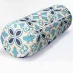 - RealHomes Özel Tasarımlı Dijital Baskılı İç Dolgulu Fermuarlı Silindir Yastık - Realhomes Modern Çini Desenli Dijital Baskılı Dekoratif İç Dolgulu Fermuarlı Çok Amaçlı Silindir Yastık Kırlent Realhomes