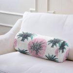 - RealHomes Özel Tasarımlı Dijital Baskılı İç Dolgulu Fermuarlı Silindir Yastık - Realhomes Realhomes Puanlı Palmiye Desenli Modern İç Dolgulu Fermuarlı Çok Amaçlı Silindir Yastık Kırlent Realhomes