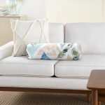 - RealHomes Özel Tasarımlı Dijital Baskılı İç Dolgulu Fermuarlı Silindir Yastık - Realhomes Kuş Tüyü Motifli Geometrik Şekiller Dijital Baskılı İç Dolgulu - Fermuarlı Süet Berjer Silindir Yastık Kırlent Realhomes