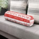 - RealHomes Özel Tasarımlı Dijital Baskılı İç Dolgulu Fermuarlı Silindir Yastık - Realhomes Yılbaşı Motifli Özel Tasarımlı Dijital Baskılı Modern İç Dolgulu - Fermuarlı Süet Silindir Yuvarlak Yastık Kırlent Realhomes