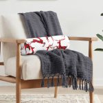 - RealHomes Özel Tasarımlı Dijital Baskılı İç Dolgulu Fermuarlı Silindir Yastık - Realhomes Ekose Renkli Geyik Desenli Özel Tasarımlı Dijital Baskılı Modern İç Dolgulu Yumuşak Silindir Form Yastık Kırlent Realhomes