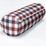 - RealHomes Özel Tasarımlı Dijital Baskılı İç Dolgulu Fermuarlı Silindir Yastık - Realhomes Realhomes Bordo Lacivert Ekose Desenli Modern İç Dolgulu - Fermuarlı Süet Silindir Rulo Yastık Kırlent Realhomes
