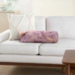 - RealHomes Özel Tasarımlı Dijital Baskılı İç Dolgulu Fermuarlı Silindir Yastık - Realhomes Altın Yaldızlı Mermer Desenli Dijital Baskılı İç Dolgulu Süet Silindir Yastık Kırlent - Bel Yastığı Realhomes