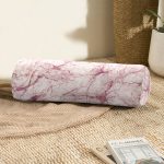 - RealHomes Özel Tasarımlı Dijital Baskılı İç Dolgulu Fermuarlı Silindir Yastık - Realhomes  Modern Mermer Görünümlü Dijital Baskılı İç Dolgulu Süet Silindir Yastık Kırlent - Bel Yastığı Realhomes