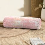 - RealHomes Özel Tasarımlı Dijital Baskılı İç Dolgulu Fermuarlı Silindir Yastık - Realhomes  Palmiye Desenli Mermer Zeminli Dekoratif İç Dolgulu Fermuarlı Çok Amaçlı Silindir Yastık Kırlent Realhomes