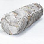 - RealHomes Özel Tasarımlı Dijital Baskılı İç Dolgulu Fermuarlı Silindir Yastık - Realhomes  Modern Mermer Desenli Dijital Baskılı İç Dolgulu - Fermuarlı Süet Silindir Daire Yastık Kırlent Realhomes