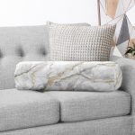 - RealHomes Özel Tasarımlı Dijital Baskılı İç Dolgulu Fermuarlı Silindir Yastık - Realhomes  Modern Mermer Desenli Dijital Baskılı İç Dolgulu - Fermuarlı Süet Silindir Daire Yastık Kırlent Realhomes